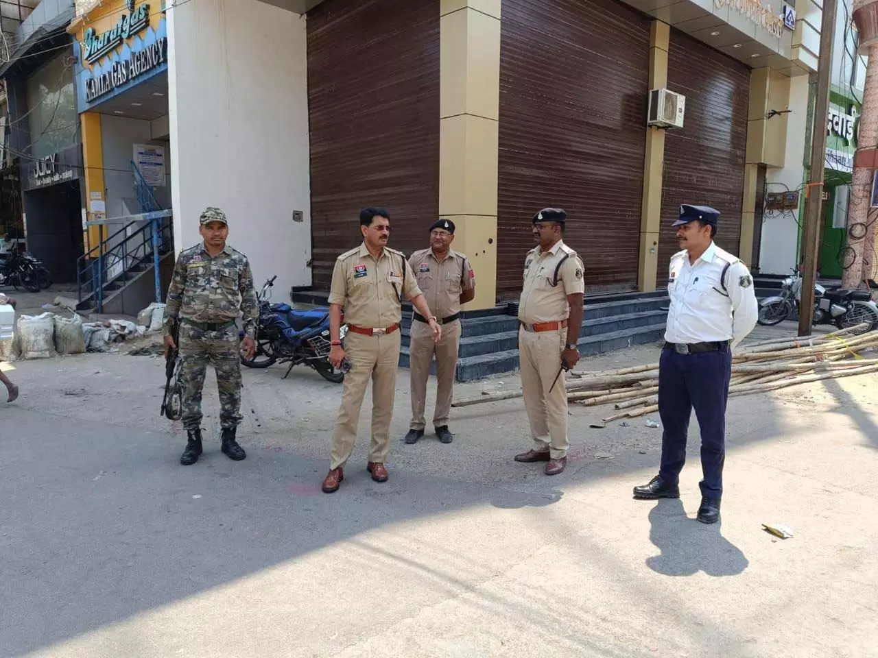 फौलादी सुरक्षा के आगे उपद्रवी पस्त, बिलासपुर में सौहार्दपूर्ण रही होली